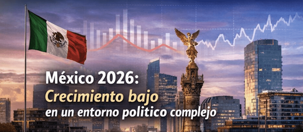 México 2026: crecimiento bajo y riesgo político